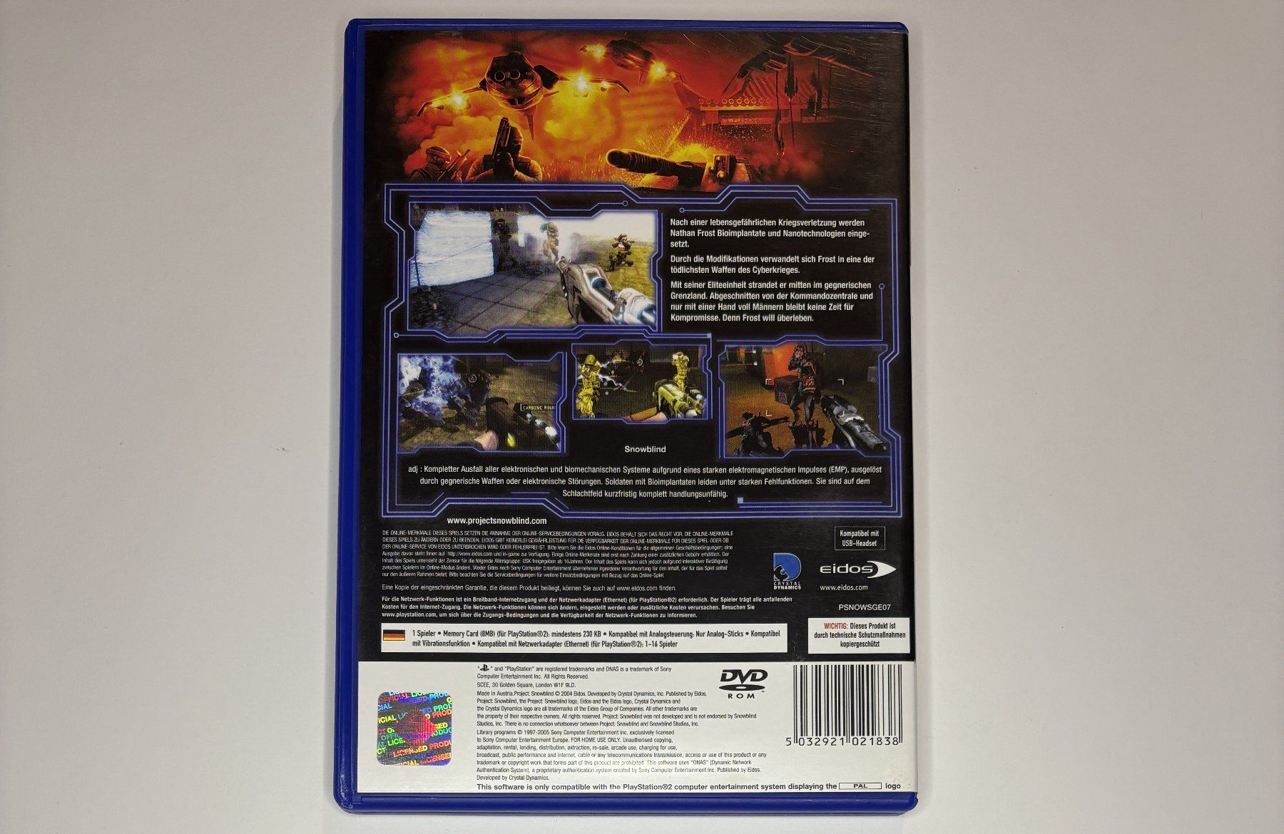 Giochi: PS2 - Project: Snowblind – Usato da Allschwil venduto da Bullach 2