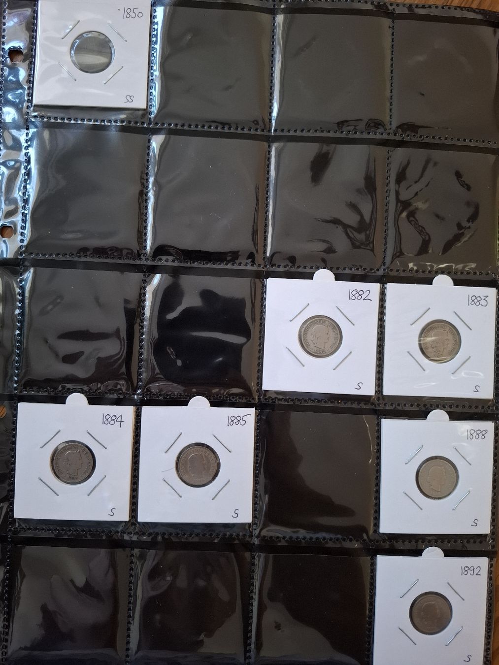 Alle Münzen: 5 Rappensammlung nr.21 – Gebraucht aus Hunzenschwil von Hardrock6