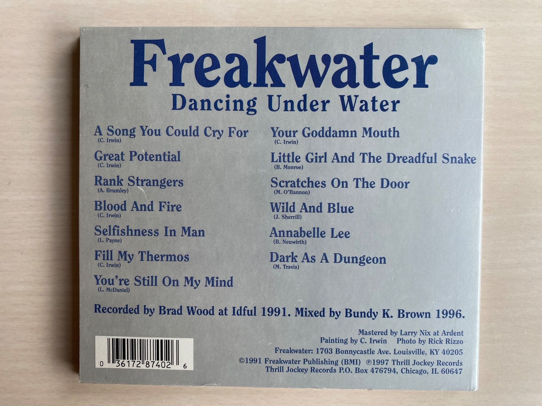 CD: Freakwater - Dancing Under Water – Usato da Oberried Brienz venduto da Chyara 1