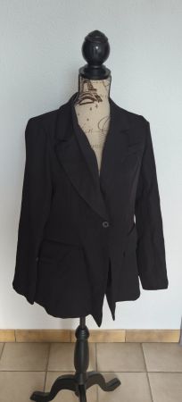 Veste "costard" noire femme taille "petit" M (Shein)