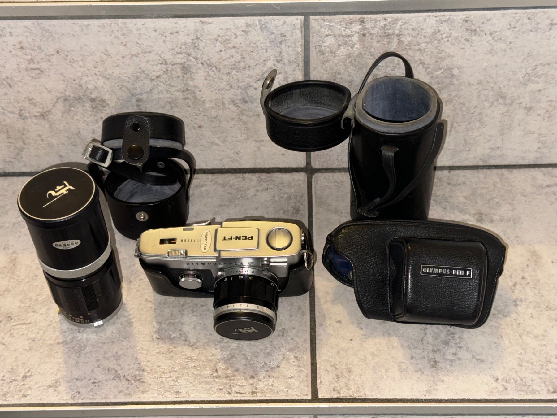 Olympus Fotocamera: Olympus PEN F mit 2 Objektiven – Usato da Kaiseraugst venduto da Drasa