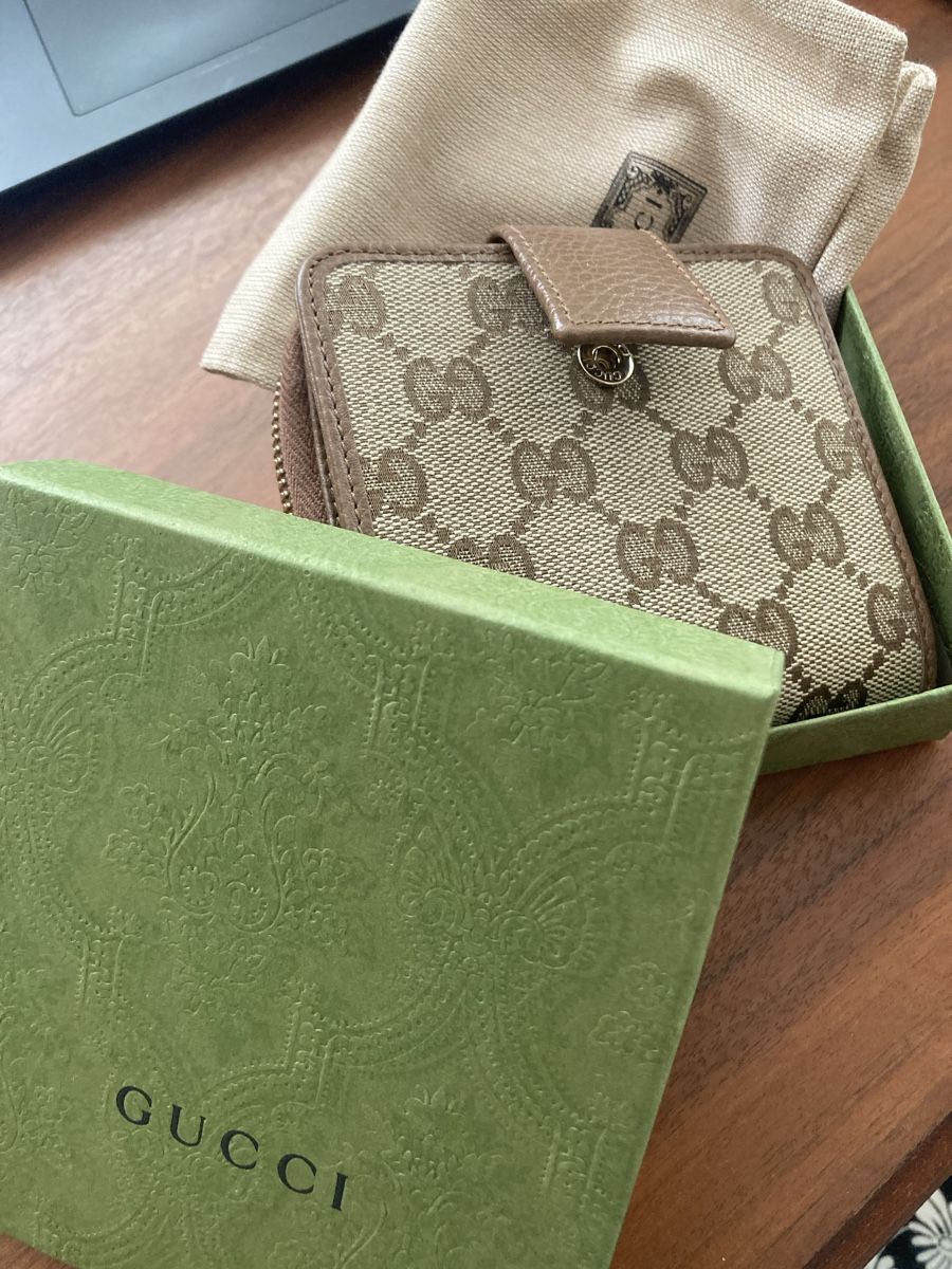 Portamonete: Gucci Canvas Brieftasche mit Logo – Nuovo (secondo la descrizione) da Uitikon Waldegg venduto da sarab6928 5