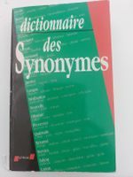 livre 'dictionnaire des synonymes' 