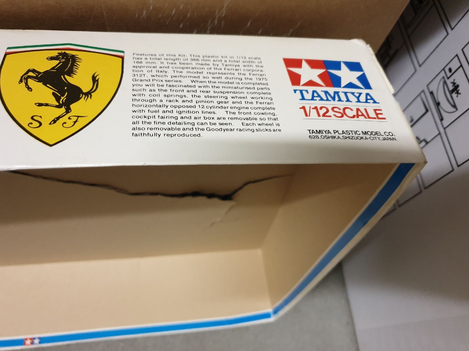 Tamiya Modellautos: Tamiya Ferrari 312T 1:12 Scale Model Kit – Gebraucht aus Ittigen von Ziok187 2