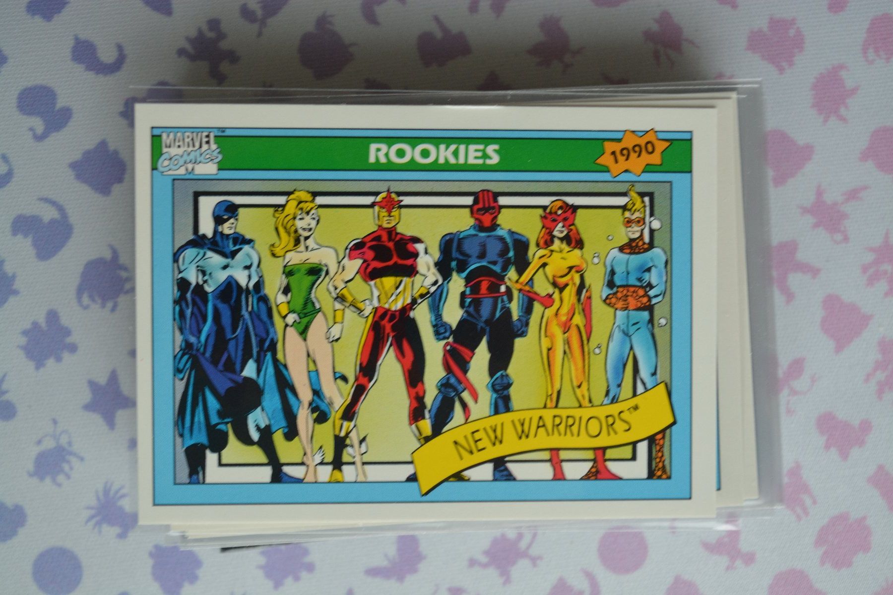 Marvel Sammelbilder & Trading cards: Marvel Universe 1990 - New Warriors – Gebraucht aus Altstätten SG von GGsGameshop