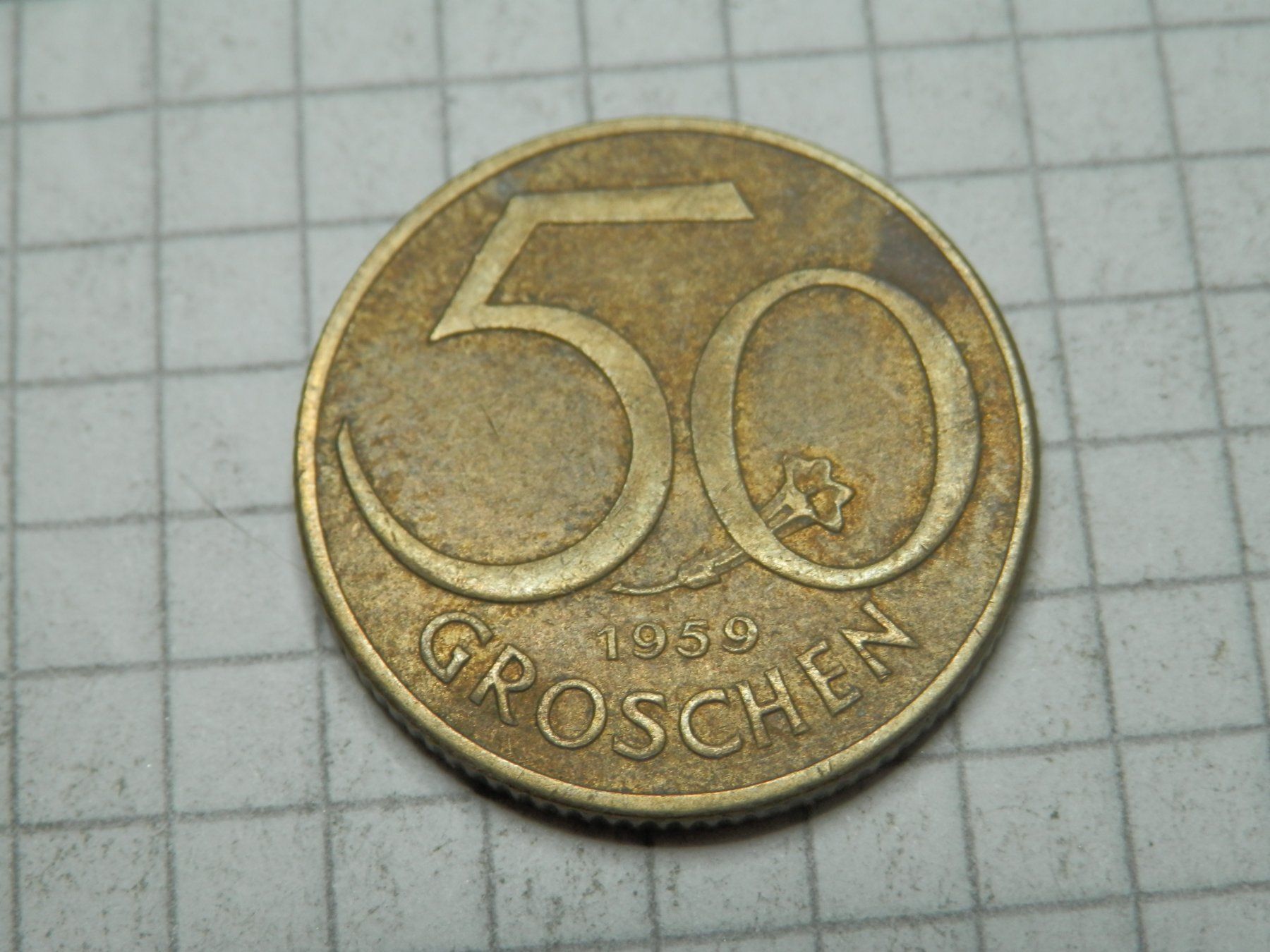 Tutti le monete: Österreich  50 Groschen, 1959 – Usato da Weiach venduto da weiach81