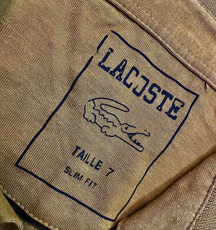 Lacoste Magliette Polo: Polo Lacoste kaki – Usato da la chaux-de-fonds venduto da arm_7fm6 2