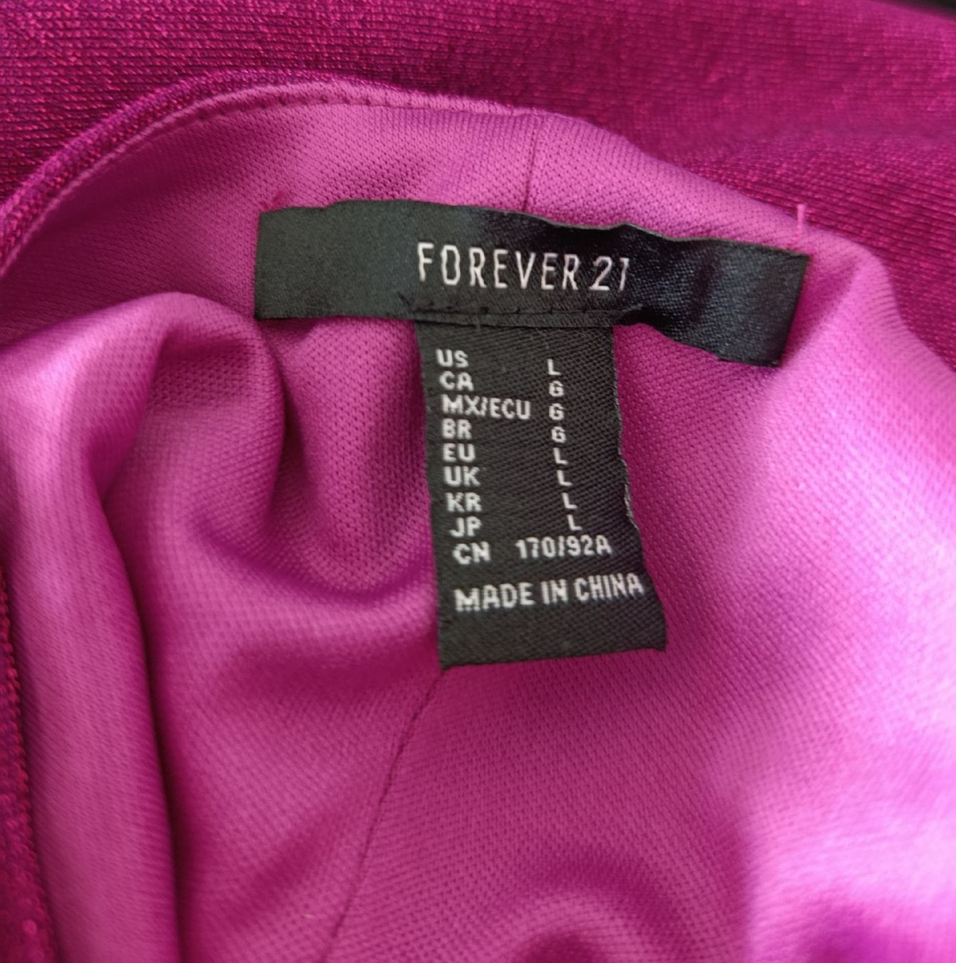 Vestiti: Kleid Gr. L FOREVER 21 – Usato da Bellach venduto da TORA4 5