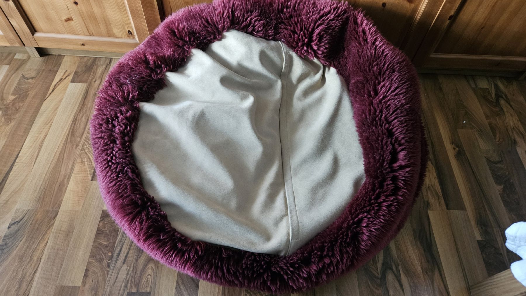 Manor Cuscini: Lammfell Sitzsack – Usato da Schmitten / FR venduto da Gumispvc 1