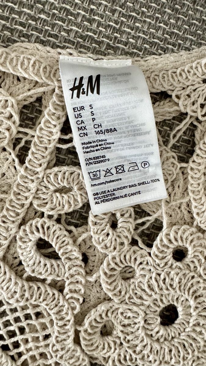 H&M Vestiti: H&M Strandkleid, Crochet Boho Kleid Gr. S – Usato da Zürich venduto da _luise_ 3