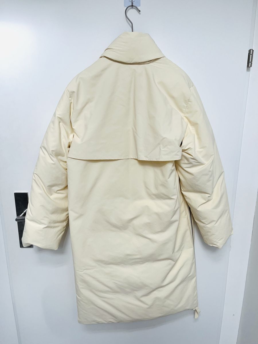 Jil Sander Vestes: NEW Jil Sander Sleek Straight Down Jacket Ecru/offwhite – Neuf (Voir description) à Horgen par Lumina_birkin 3