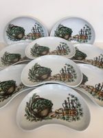 "NATURES MORTES" DE DECOR DE PARIS 9 x assiettes / Teller