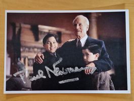 Paul Newman, Original Autogramm auf Foto in Farbe