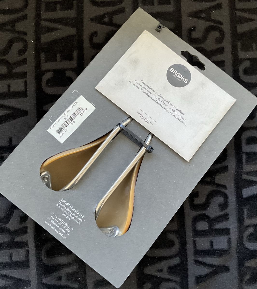 Brooks Pezzi di ricambio: Brooks Cambium C15 Sattel, NEU, Rust – Nuovo e nell'imballaggio originale da Zürich venduto da thovala 5