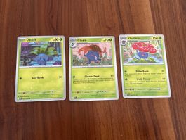 Pokémon Evolutions (Oddish-Gloom-Vileplume)