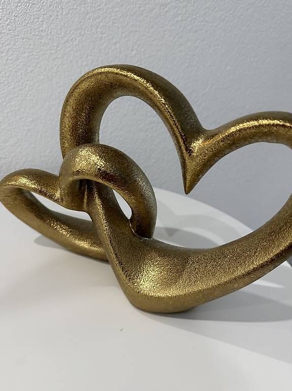 Tutte le decorazioni: Goldene Herz Deko / Skulptur – Usato da Lengnau BE venduto da aya_2tvj 1