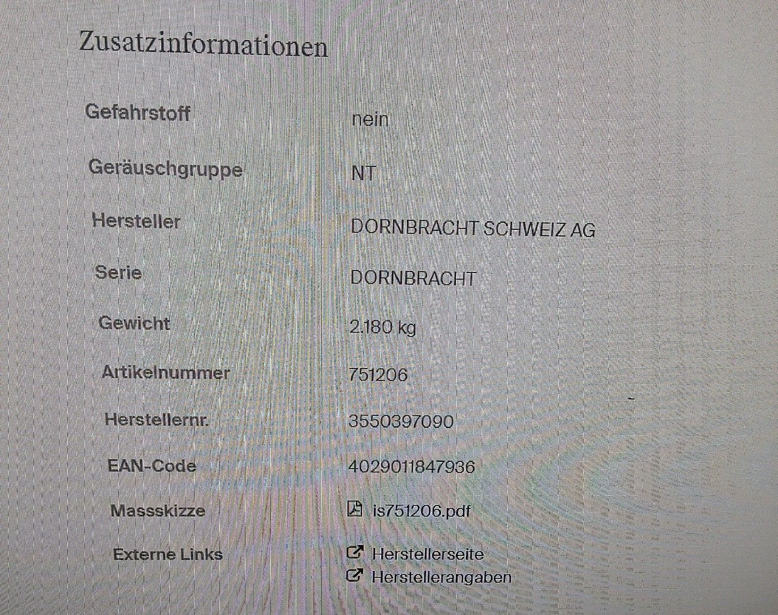 Docce: Dornbracht UP Duschemischer  – Nuovo e nell'imballaggio originale da Fahrni b. Thun venduto da bla_8p6s 3