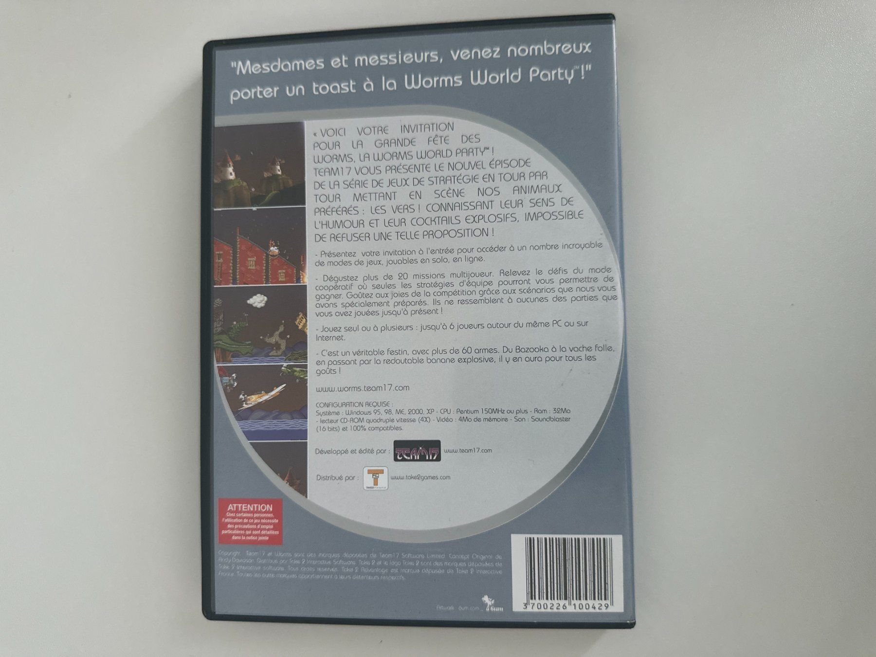 Microsoft Spiele: Worms World Party, PC – Gebraucht aus Couvet von nay_prh5 2
