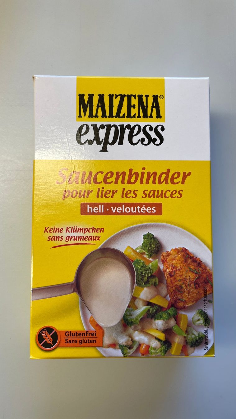 Lebensmittel & Spezialitäten: Maizena Express Saucenbinder hell – Neu und originalverpackt aus Glattfelden von cybermaxx