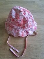 Jacadi Paris Sommerhut Gr. 45 cm / 6 Monate, Pink Blumen