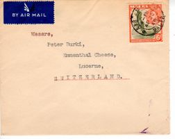 Brief, Malta - Luzern 1948