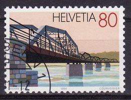 SBK-Nr. 816 Aarebrücke Koblenz 1991