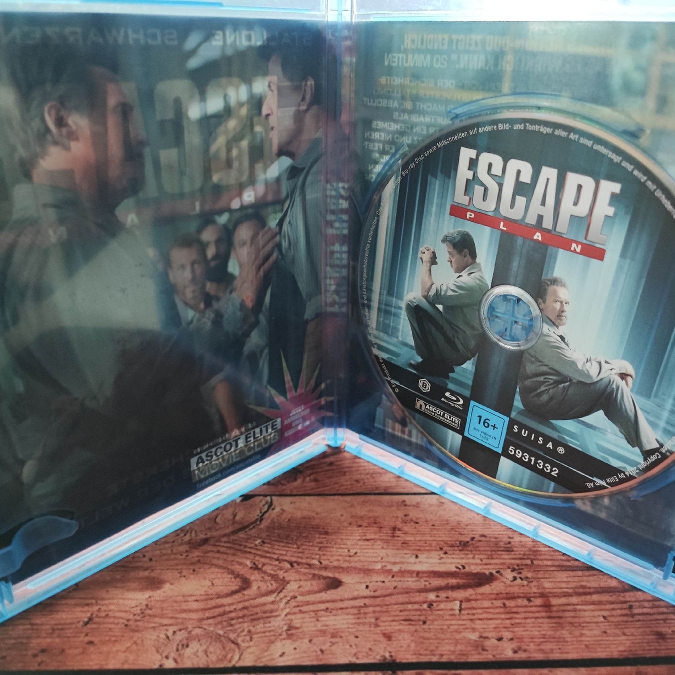 Tutti i DVDs: Blu-ray "Escape Plan" mit Stallone Schwarzenegger – Usato da Dübendorf venduto da kb86_MOVIE 3