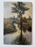Altes Gemälde signiert W. Epping 1913.
