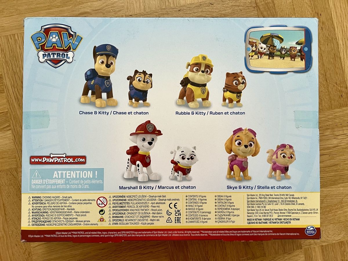 Figuren: Neu Paw Patrol Set Chaos Kätzchen – Neu und originalverpackt aus Lupsingen von Aniorek 2