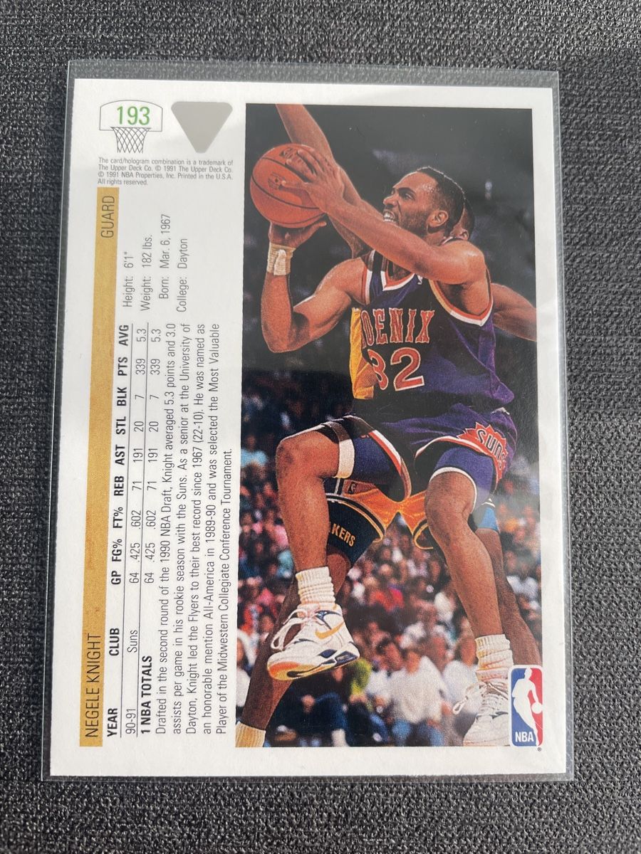 Nba Carte collezionabili: Upper Deck NBA Negele Knight Suns – Nuovo (secondo la descrizione) da Burgdorf venduto da Sports_Cards_3400 1