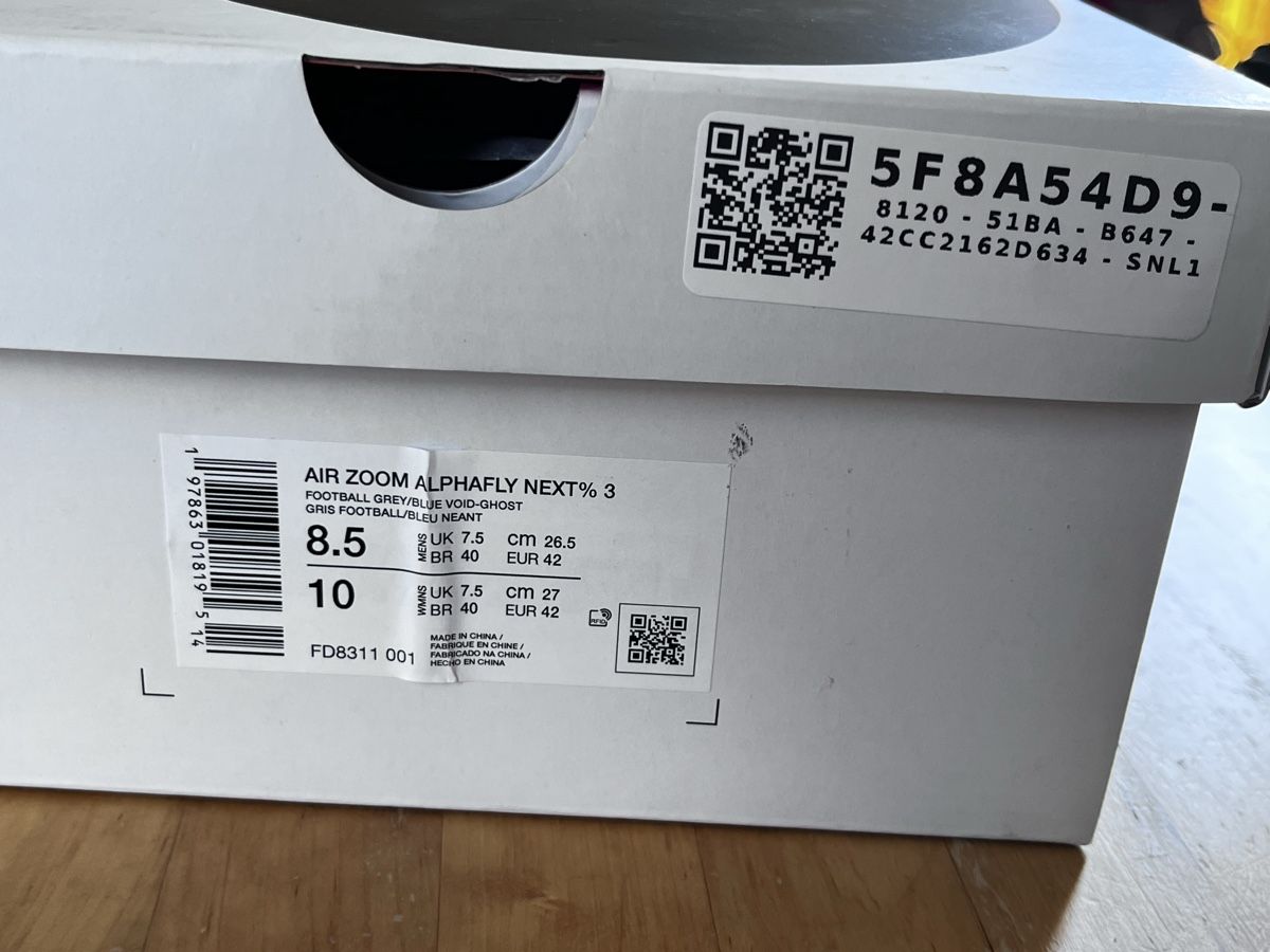 Nike Herrenschuhe: Nike Air Zoom Alphafly Next% 3 – Gebraucht aus Horn von JoeyJacomet 4