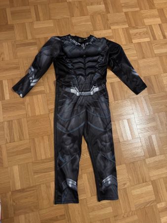 Kinder Black Panther Kostüm Grösse 110/116