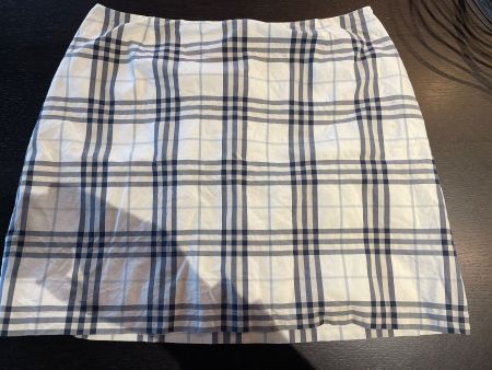 Jupe Burberry blanche taille uk12