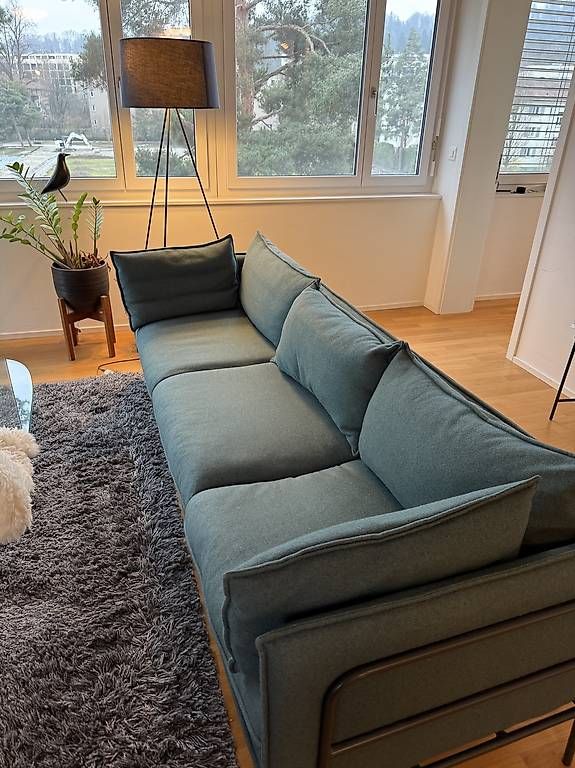 Bolia Divani: Bolia 3-Sitzer Sofa "Pepe"  Sea Green Wolle – Usato da Zürich venduto da nouseforanyname 2
