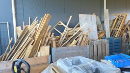 Holzpaletten kostenlos Brennholz
