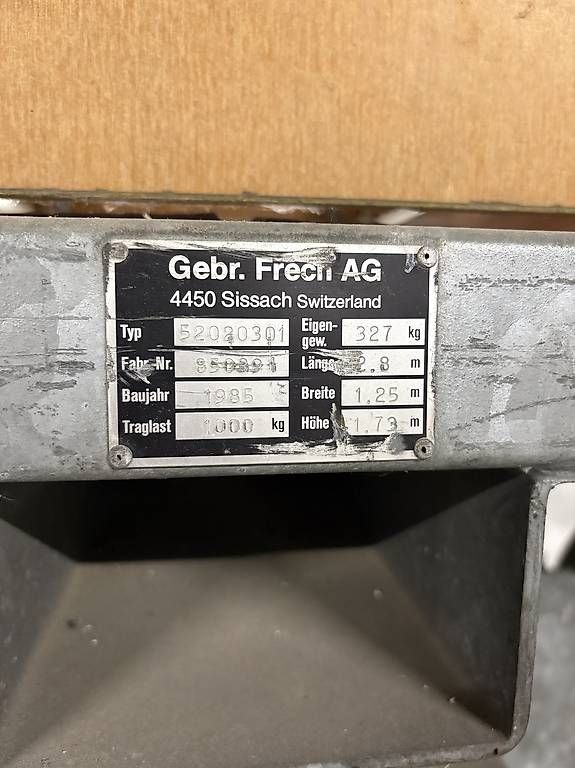 Rimorchi: Postwagen – Usato da Otelfingen venduto da Industriegeni 3