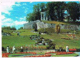 NYON Jardin publique et les colonnes romaines