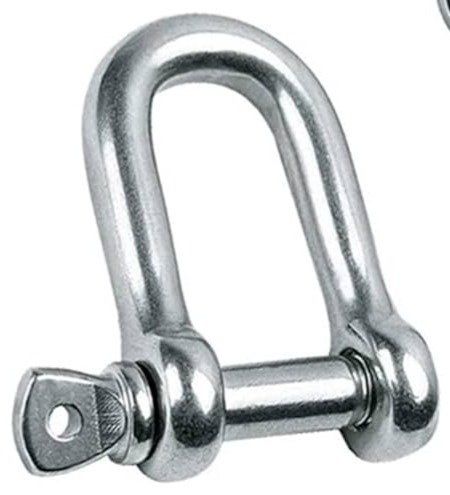 Ferramenta: D-Ring-Schäkel aus Edelstahl – Nuovo (secondo la descrizione) da Biel/Bienne venduto da TheShop4U