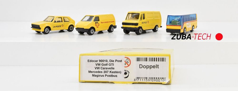 Edocar 90010 4x Schweizer Post-Fahrzeuge mit OVP (Gebraucht) in St ...