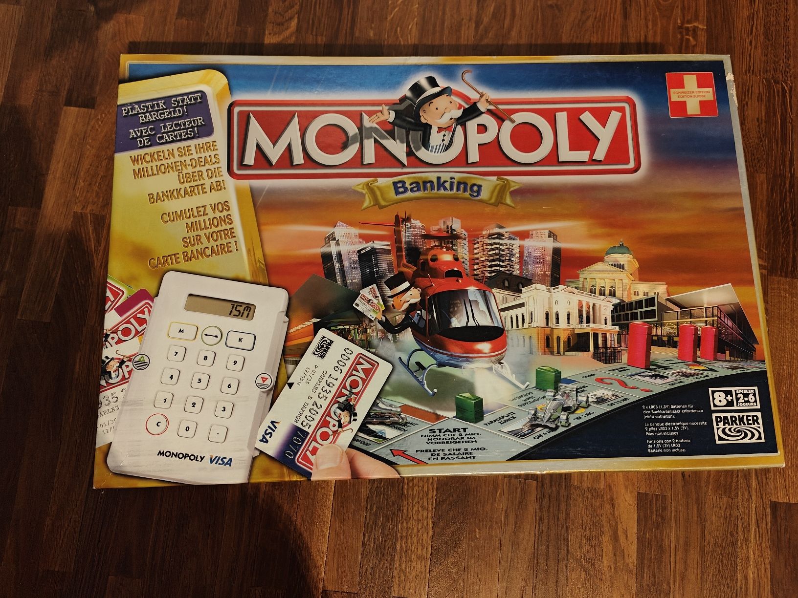 Hasbro Jeux: Monopoly Banking, komplett – D'occasion à Niederhasli par 8155irae 1