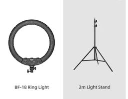 Anello LED Soft Ring Light RL-18B usato 2 volte
