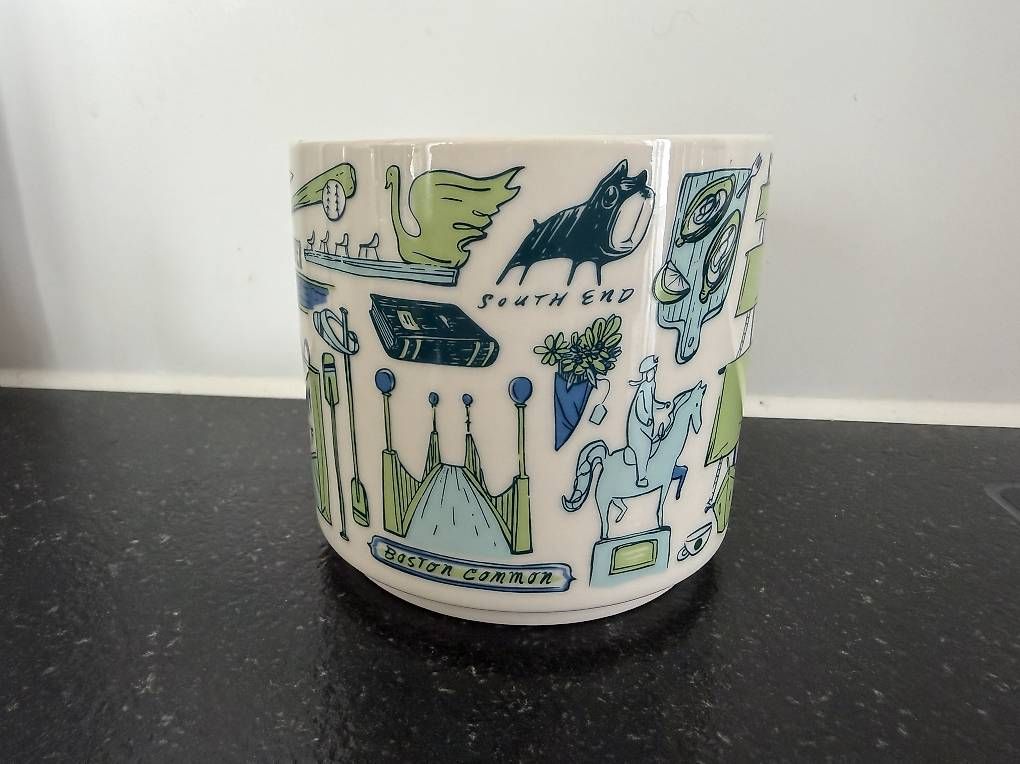 Starbucks Tazze: Kaffeetasse Boston Starbucks – Usato da St.Gallen venduto da ar-rose 1