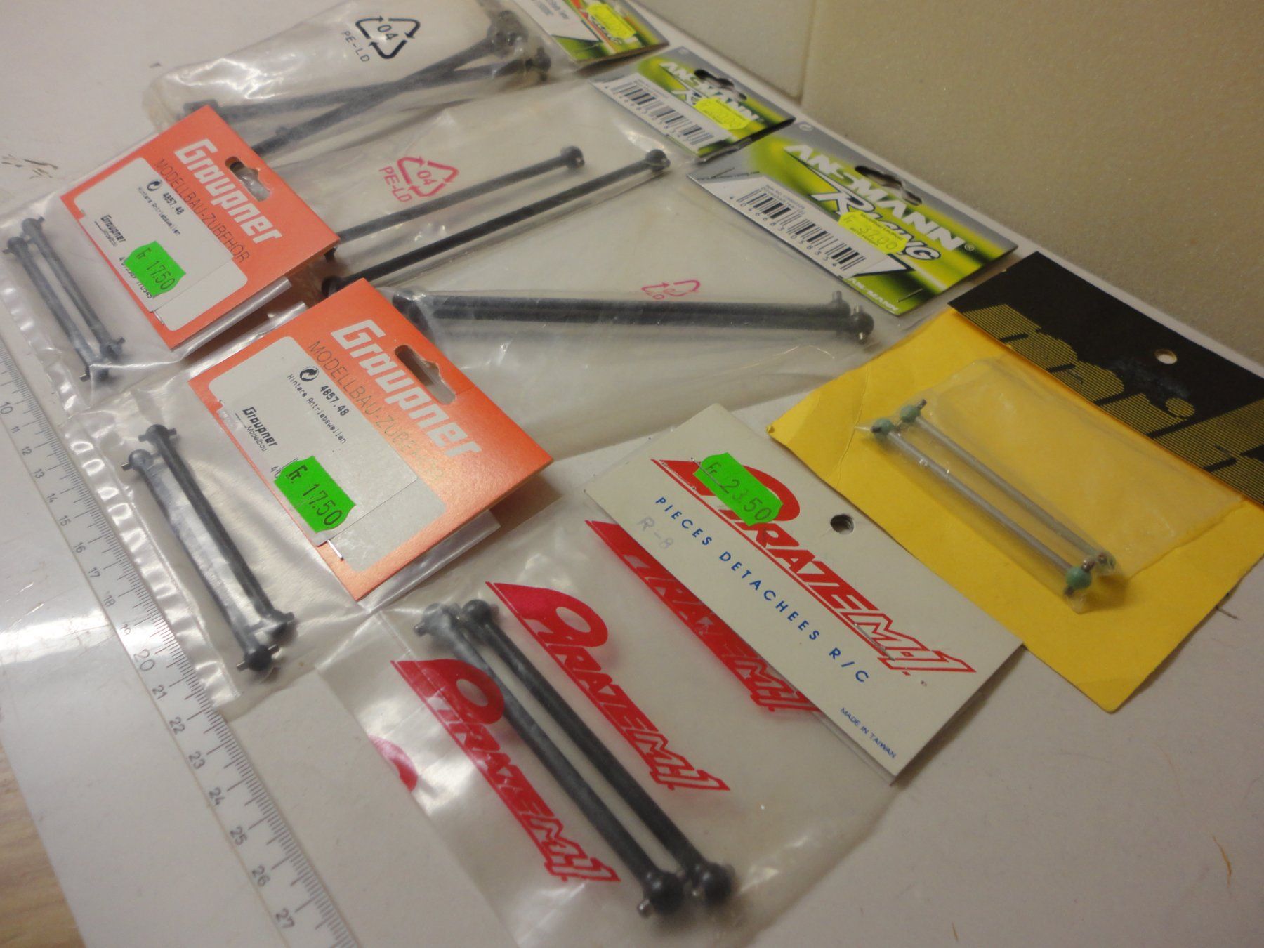 RC Modellbau: RC-Car Antriebswellen Set, Graupner, Ansmann, Robitronic – Neu und originalverpackt aus Horgen von RcModell 6