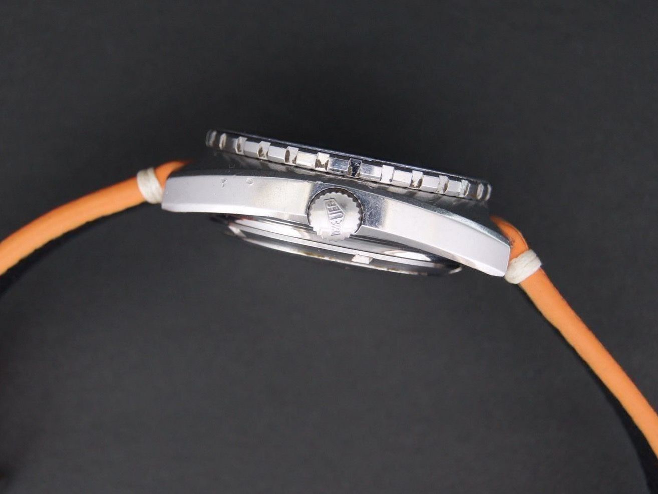 Tag Heuer Orologi: Heuer Autavia Orange Boy Chronograph – Usato da Morges venduto da 24time 5