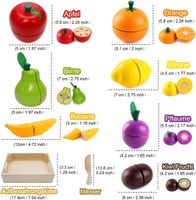 Küchenspielzeug Kinderküche Spielküche Zubehör Obst