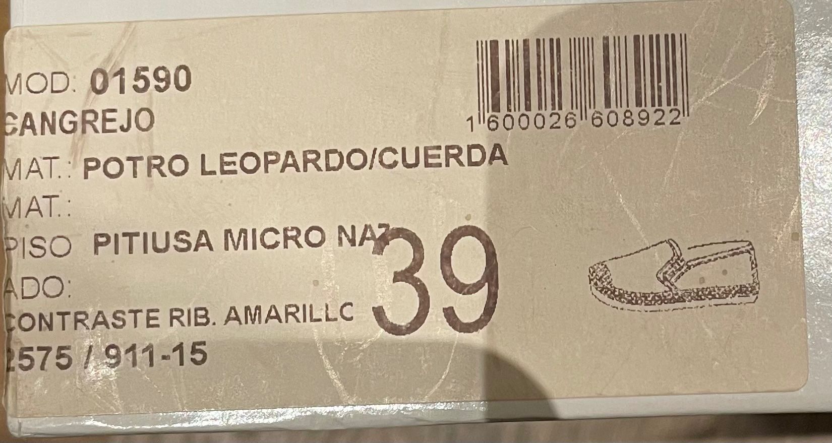 Scarpe da donna: Vidorreta Leopard Leo Print Espadrilles – Usato da Zürich venduto da Sarazrh 3