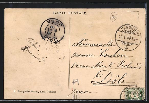 Cartes postales: AK St-Sulpice /NE, Institut Catholique – D'occasion à Berlin par bartko-reher 1