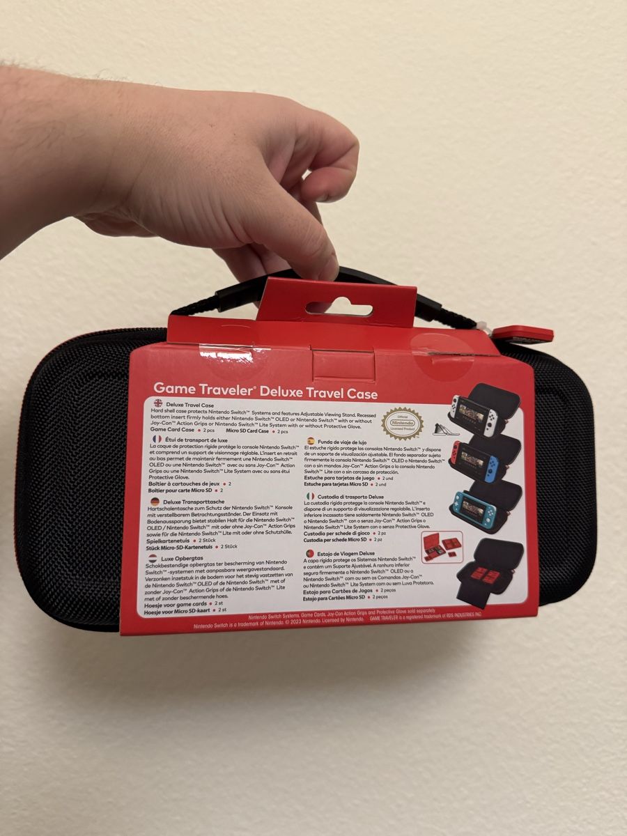 Nintendo Giochi: Nintendo Switch Deluxe Reise-Tasche - Neu – Usato da Niederbipp venduto da yar_tf6f 1