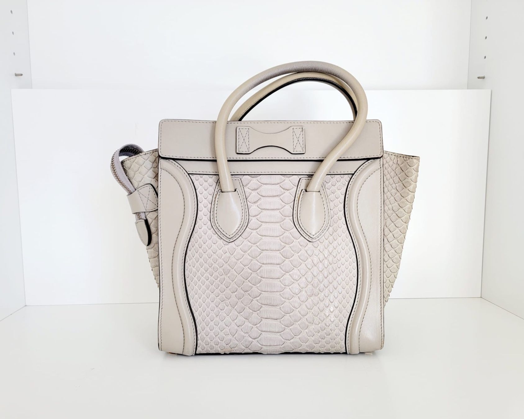 Celine Borse da donna: Céline Luggage Bag, Rarität, Python Leder, NP 7000.- – Usato da Wädenswil venduto da lisibit 5