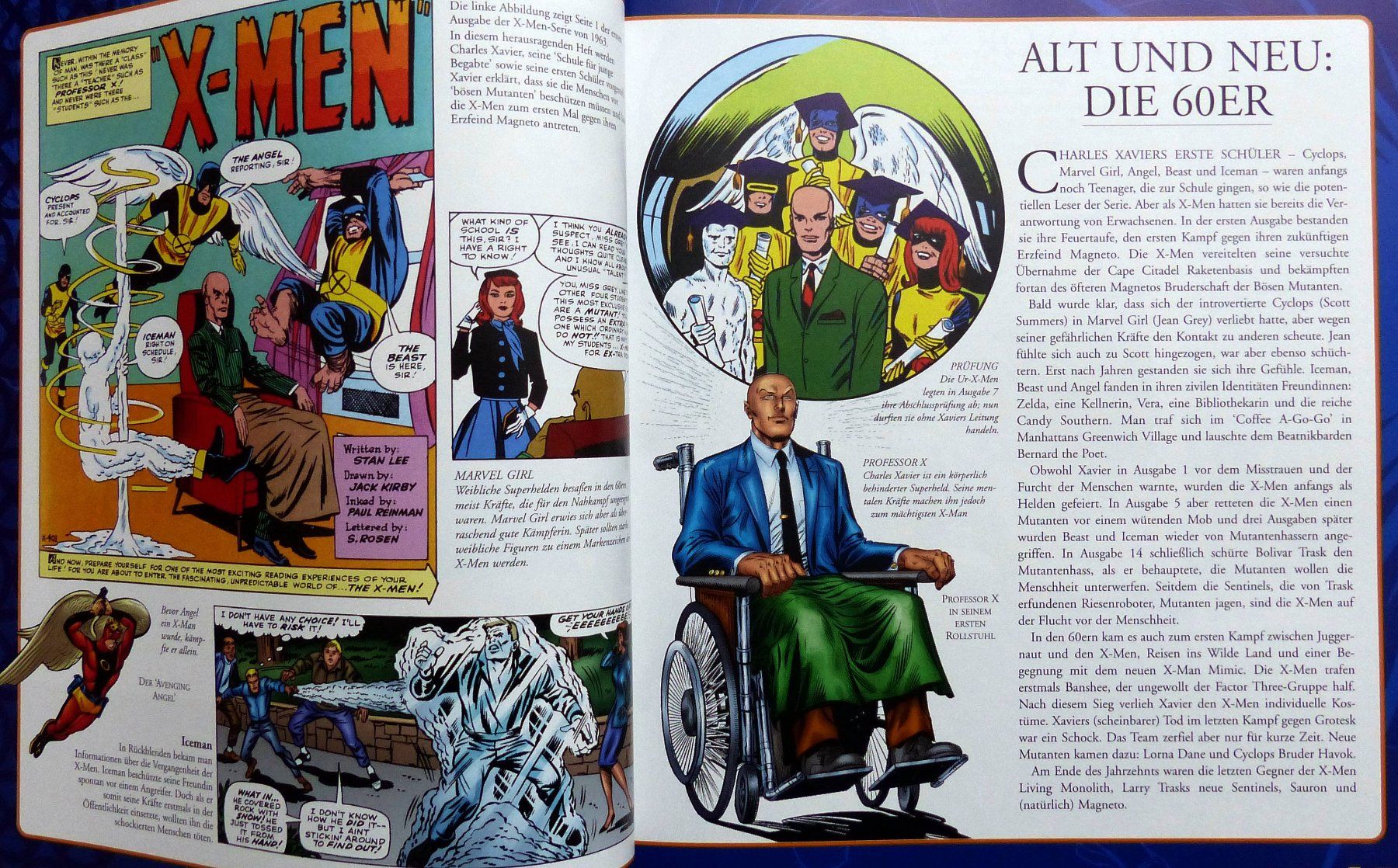 Libri: X-MEN THE ULTIMATE GUIDE GERMAN HARDCOVER BOOK MARVEL 2000 – Usato da Lugano venduto da YouWantUS 2